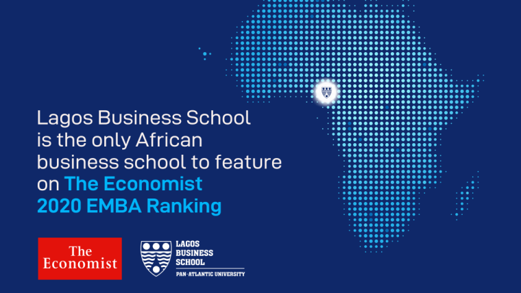 Lagos Business School emerges as the only African business school on 2020 Economist ranking